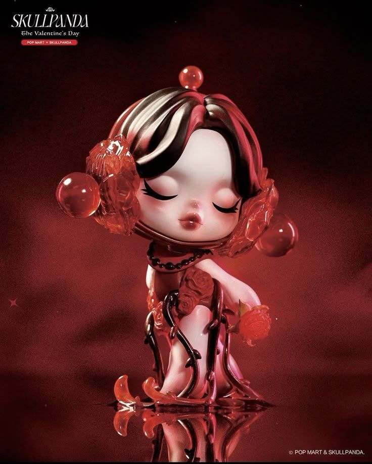 SkullPanda red