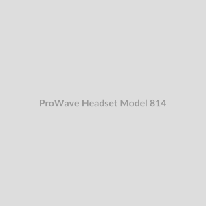 ProWave Headset Model 814